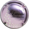 Capsule Lamiable Rosé-violacé et noir
