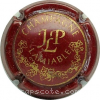Capsule Lamiable Bordeaux et or
