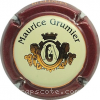 Capsule Grumier Maurice  Contour bordeaux, or-orangé