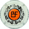 Capsule Barbichon & Fils Centre orange, verso or