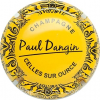 Capsule Dangin Paul  Fond jaune, noir