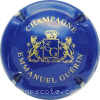 Capsule Guerin Emmanuel  Bleu et or, Verso or