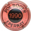 Capsule Pol Roger & C° 1990, Cuivre foncé et noir