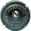 Capsule Oudea Robert Noir et or, 1er cru, lettres épaisses