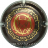 Capsule Olivier & Fils (Veuve) Contour marron, lettres or
