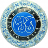 Capsule Olivier P.et F. Bleu, lettre blanche