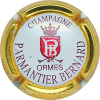 Capsule Parmantier Bernard Contour or, fond blanc
