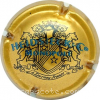 Capsule Heidsieck Monopole Grosse lettre, inscription bleu 