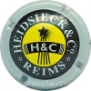 Capsule Heidsieck et Cie Quart, noir et jaune, contour gris