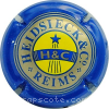 Capsule Heidsieck et Cie Contour bleu, or mat