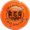 Capsule Hazart C. et D.  Orange et noir