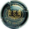 Capsule Hazart C. et D.  Noir et or