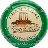 Capsule Porot Serge Contour vert, marron foncé