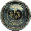 Capsule Herbelet C. Noir et or, petites stries