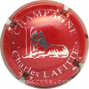 Capsule Lafitte Charles Rouge et métal, quart