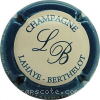 Capsule Lahaye-Berthelot Crème, contour bleu foncé