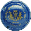Capsule Laherte Frères Bleu foncé et or