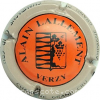 Capsule Lallement Alain Fond orange, contour gris