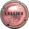 Capsule Lallier Rosé, contour noir étoilé