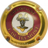 Capsule Telmont J. de Marron, lettres fines