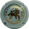 Capsule Taittinger Gris et or oranger
