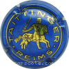 Capsule Taittinger Bleu et or