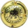 Capsule Taittinger Or pâle et noir