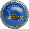 Capsule Lantage (Comte de) Bleu et or, strié