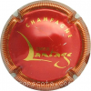 Capsule Lantage (Comte de) Rouge et or, strié