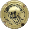 Capsule Tixier Paul Or et noir, grosses lettres