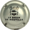 Capsule Le Brun De Neuville Argent et noir