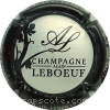 Capsule Leboeuf Alain Argent, contour noir