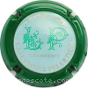 Capsule Lallement Pelletier Contour vert, fond gris