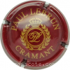 Capsule Lebrun Paul Bordeaux et or