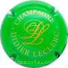 Capsule Leclerc Didier Vert et or