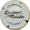 Capsule Leclerc-Mondet Contour or; fond blanc cassé