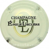Capsule Leclere Emile Fond blanc, noir et or
