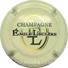Capsule Leclere Emile Fond crème pâle, noir et or