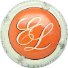 Capsule Lefevre Etienne Orange, contour blanc