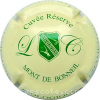 Capsule Lefevre Christophe Crème et vert, cuvée réserve