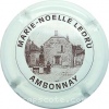 Capsule Ledru Marie-Noëlle Blanc et marron foncé
