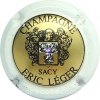 Capsule Leger Eric Contour blanc, or mat