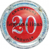 Capsule Legras et Haas 20 ans, rouge et argent pailleté