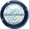 Capsule Lemaire Henri Contour bleu, fond blanc