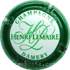 Capsule Lemaire Henri Contour vert, fond blanc
