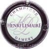 Capsule Lemaire Henri Contour violet, fond blanc