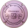 Capsule Bergeronneau James Rosé-violacé et or