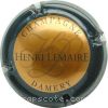 Capsule Lemaire Henri Contour gris foncé, fond or