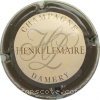 Capsule Lemaire Henri Contour gris-marron, fond crème