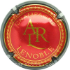 Capsule Lenoble Contour marron foncé, rouge et or